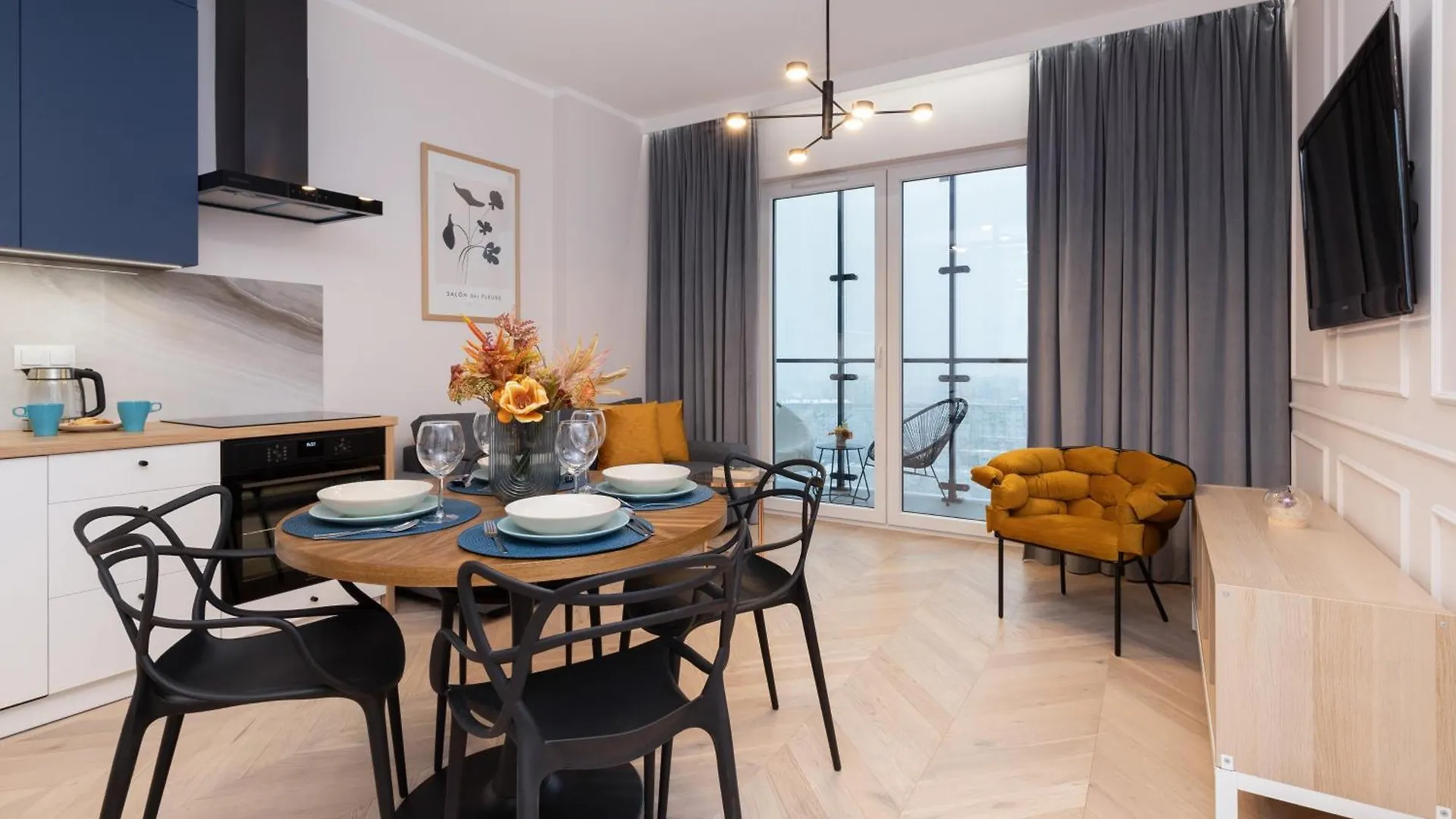 Cozy Apartments Warsaw Wola Kasprzaka By Noclegi Renters Aparthotel